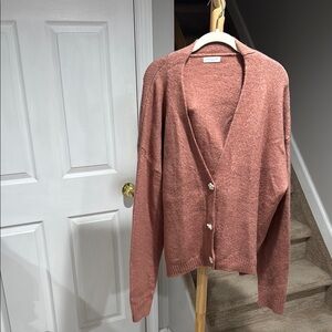 Women's Rose Cardigan Sweater